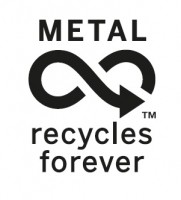 metal recycles forever logo small