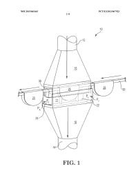 General Mills patent image of air flow design for taco shell