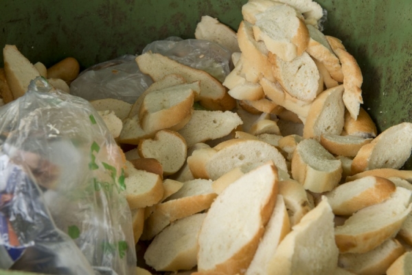 Bread in a bin Getty