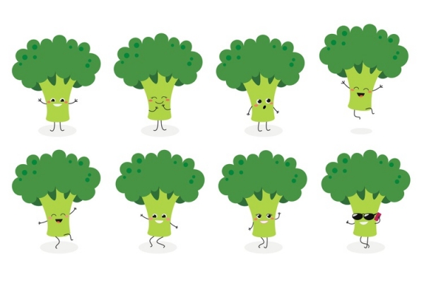 Broccoli cartoon mayalis