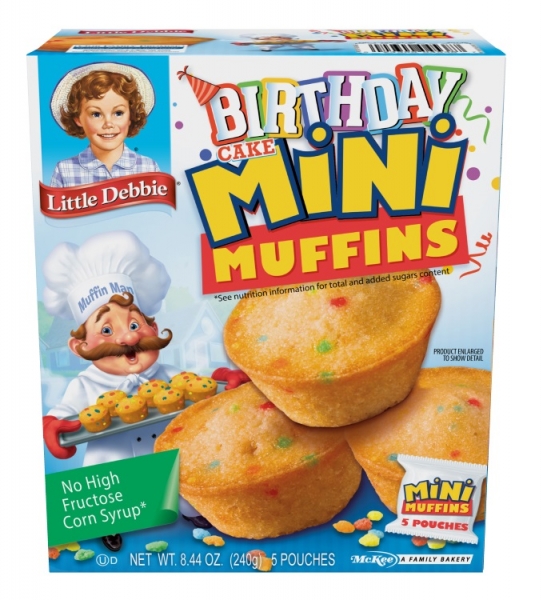 Little Debbie Birthday Cake Mini Muffins