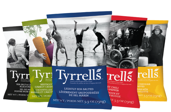 Image of Welsh nationalist poet accidentally selected for Tyrrells English Crisps competition 