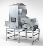 The InspireX R40LF-800  detects unwanted foreign bodies and misshapen burgers and bakery products