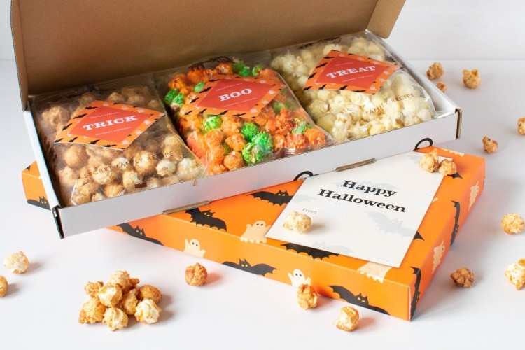 Halloween Gourmet Popcorn Letterbox Gift