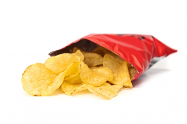 Potato chips in packet Getty MarkGillow