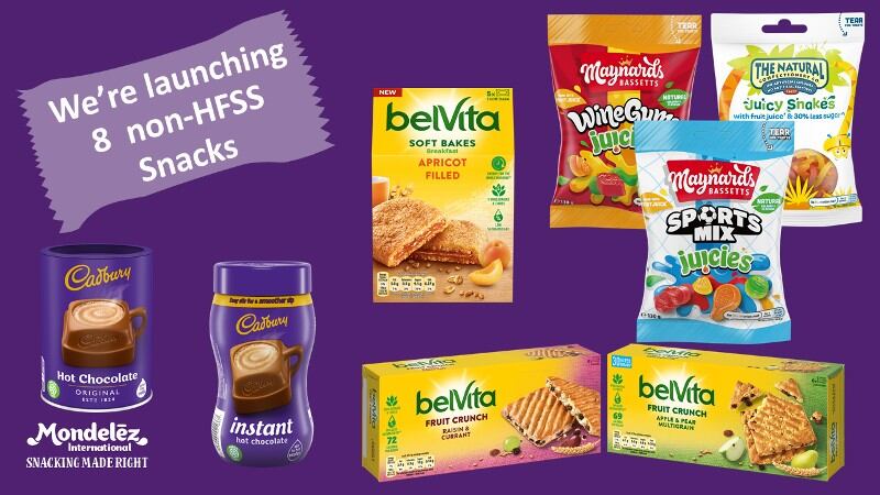 Mondelēz to offer non-HFSS versions of popular UK confectionery brands