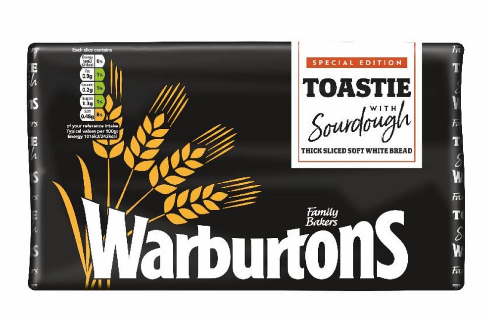 Warburtons launches new Toastie made with sourdough in the UK