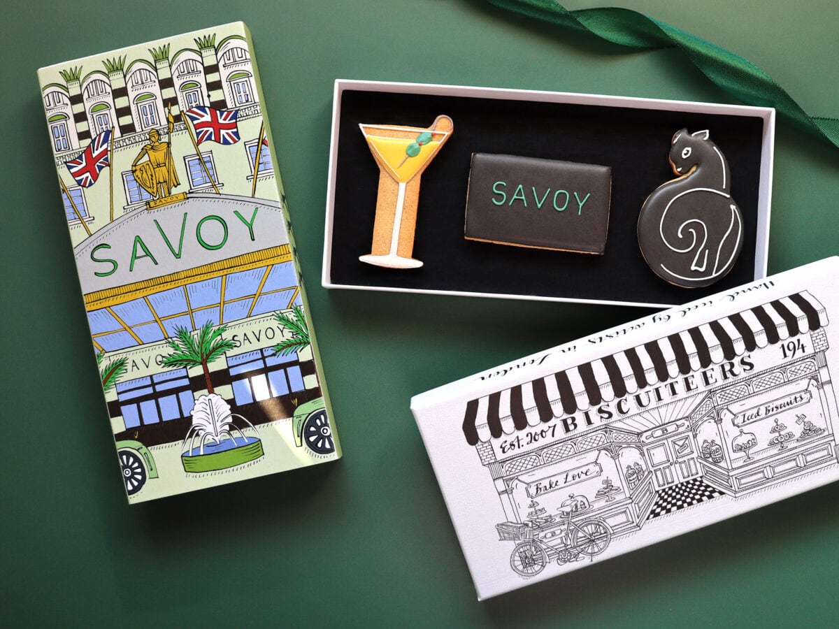 The Savoy x Biscuiteers