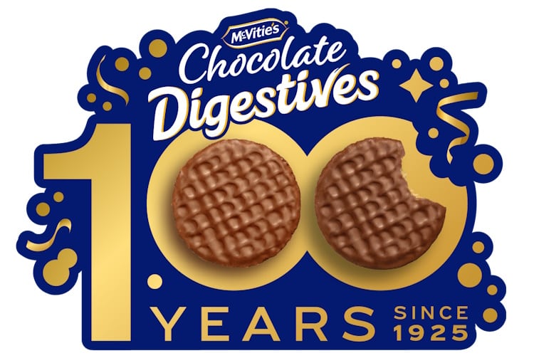 McVitie's Chocolate Digestives celebrate centenary
