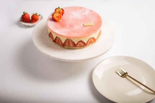 Paul Bakery UK Pink Fraisier Cake