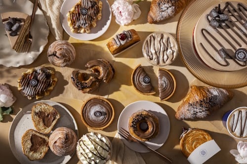 Made with Nutella range from Paris Baguette