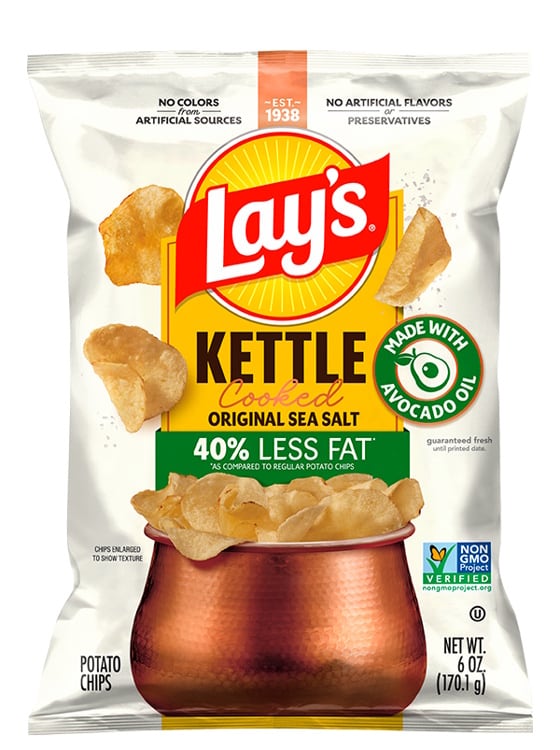 Lay's kettle cooked avo oil chips