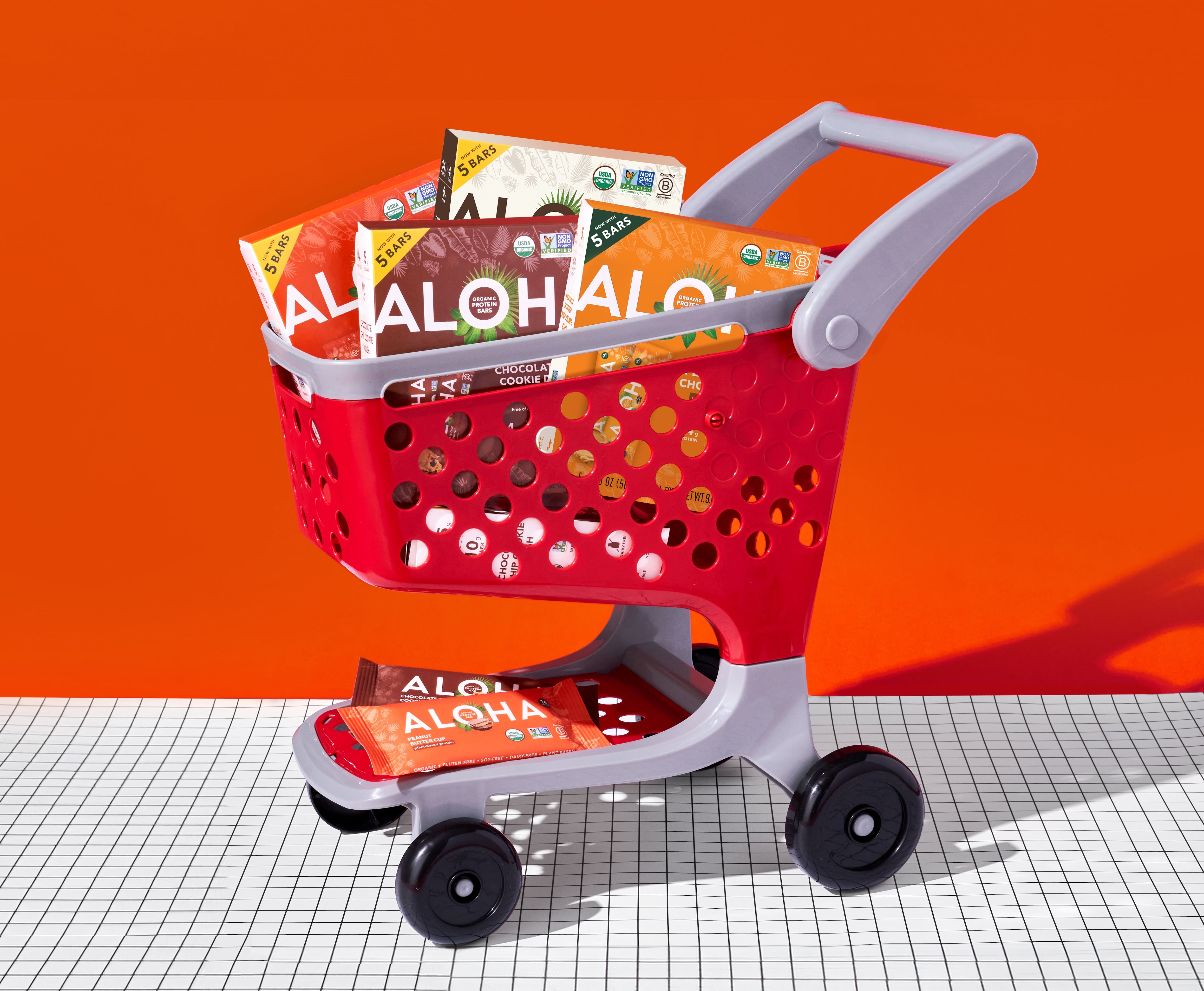 ALOHA's range of better-for-you bars