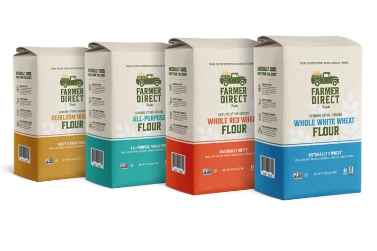 Farmer Direct Foods' whole grain flour