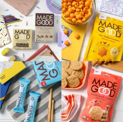 Snacks from MadeGood