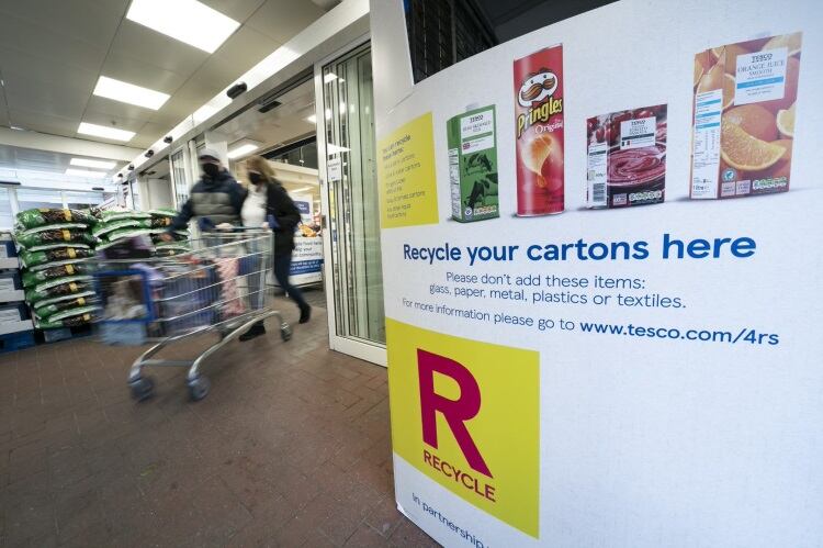 Pringles calls on consumers to test in-store recycling trial with Tesco