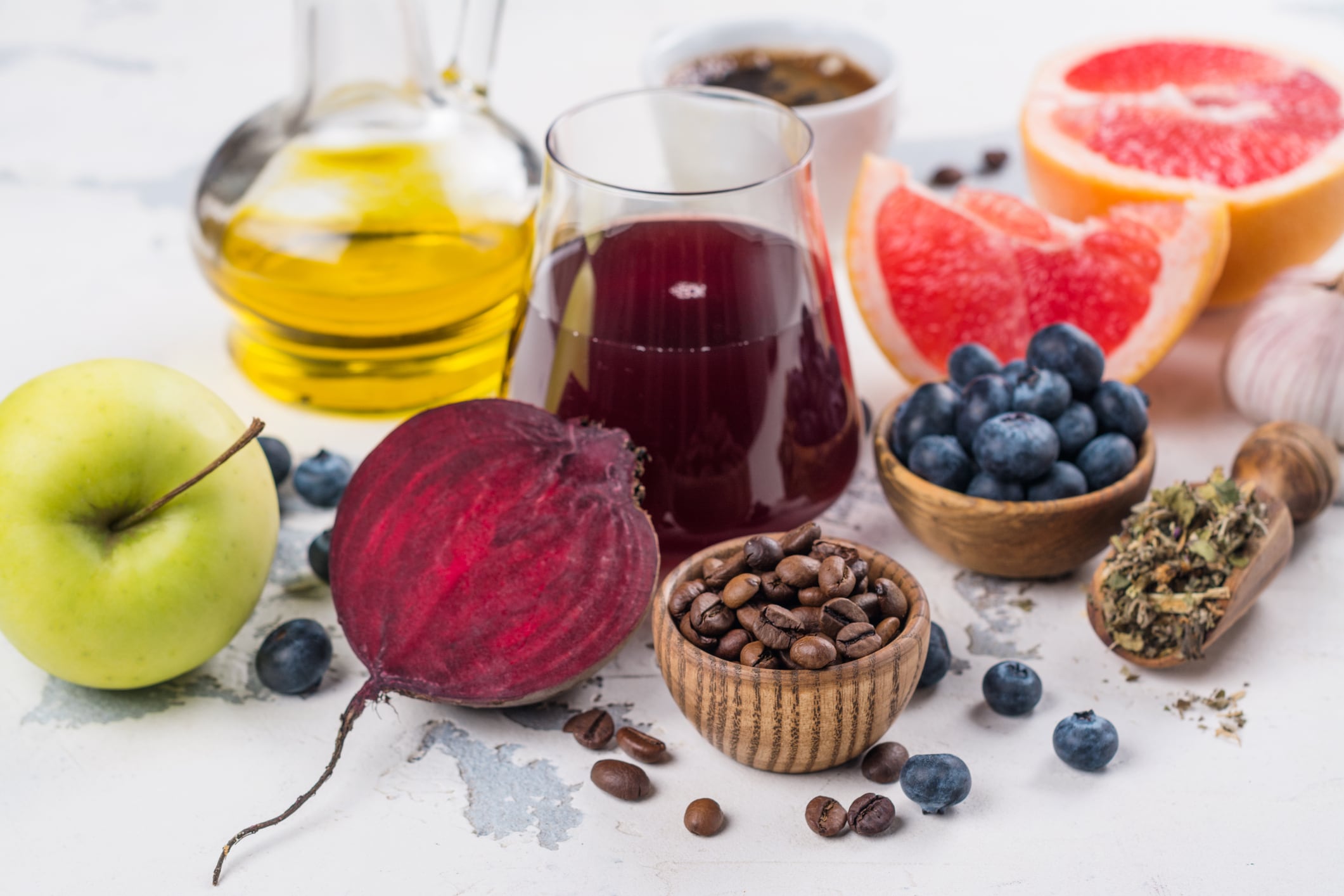 Polyphenol-rich foods