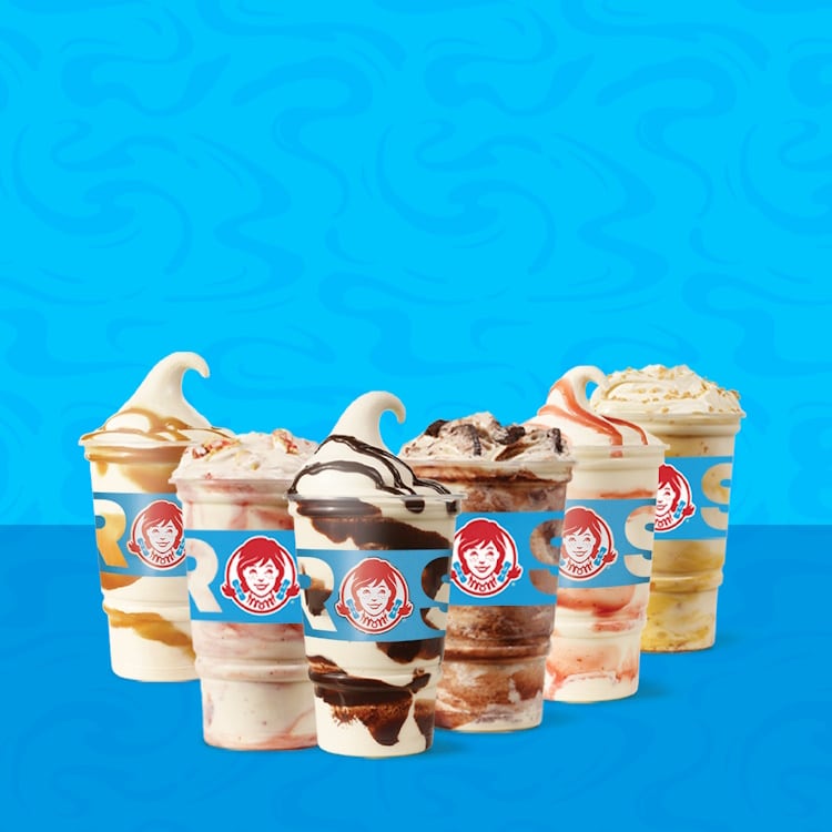 Frosty Swirls and Frosty Fusions from Wendy's