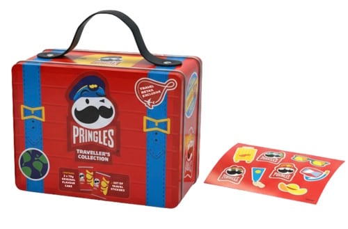 Pringles Traveller's Collection Suitcase Tin