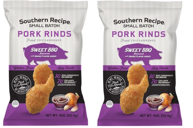 Sweet BBQ pork rinds