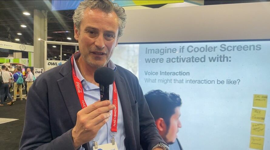 Creating contextually relevant retail media with Cooler Screens at NACS