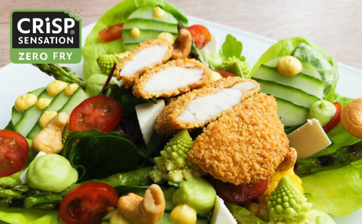 ZeroFry crumb coating cuts fat, calories and potentially cost