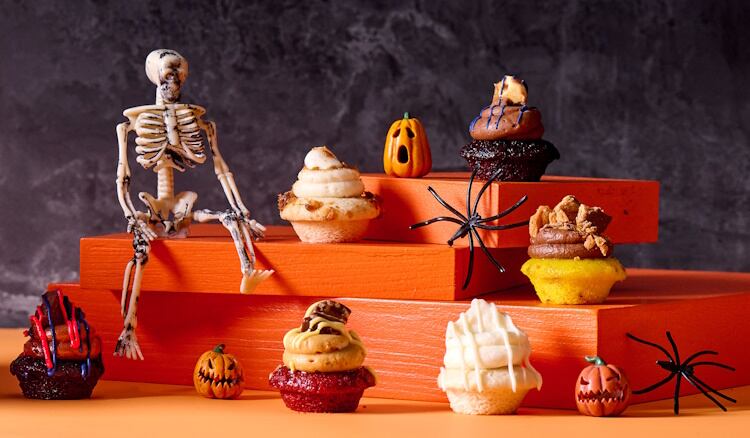 Baked by Melissa x Ferrero Halloween collaboration