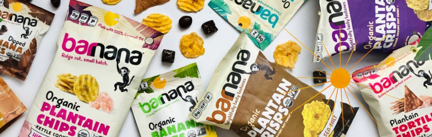 Barnana's banana-forward snacks
