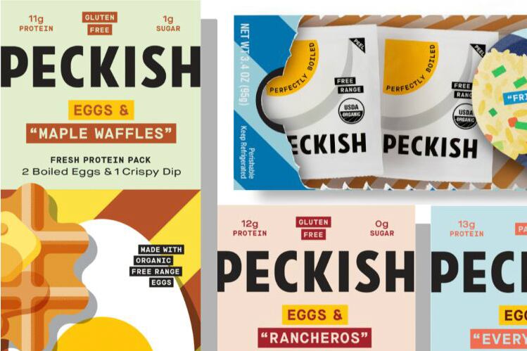 Peckish pushes the power of eggs into growing refrigerated snacks category