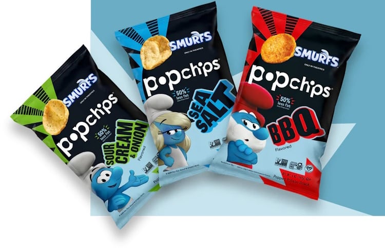 Popchips x The Smurfs