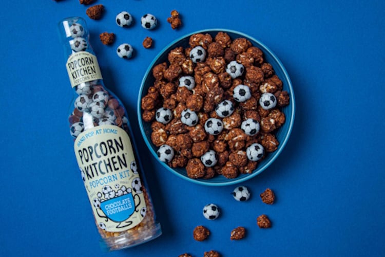 Popcorn Kitchen x UK footy