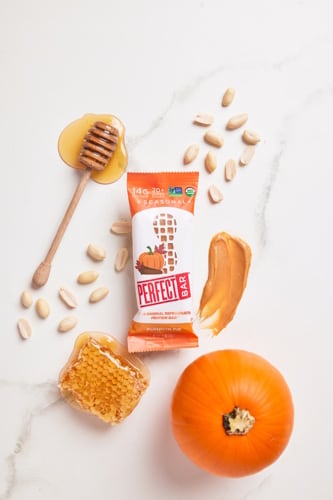 Perfect Bar’s limited-edition Pumpkin Pie refrigerated protein bar