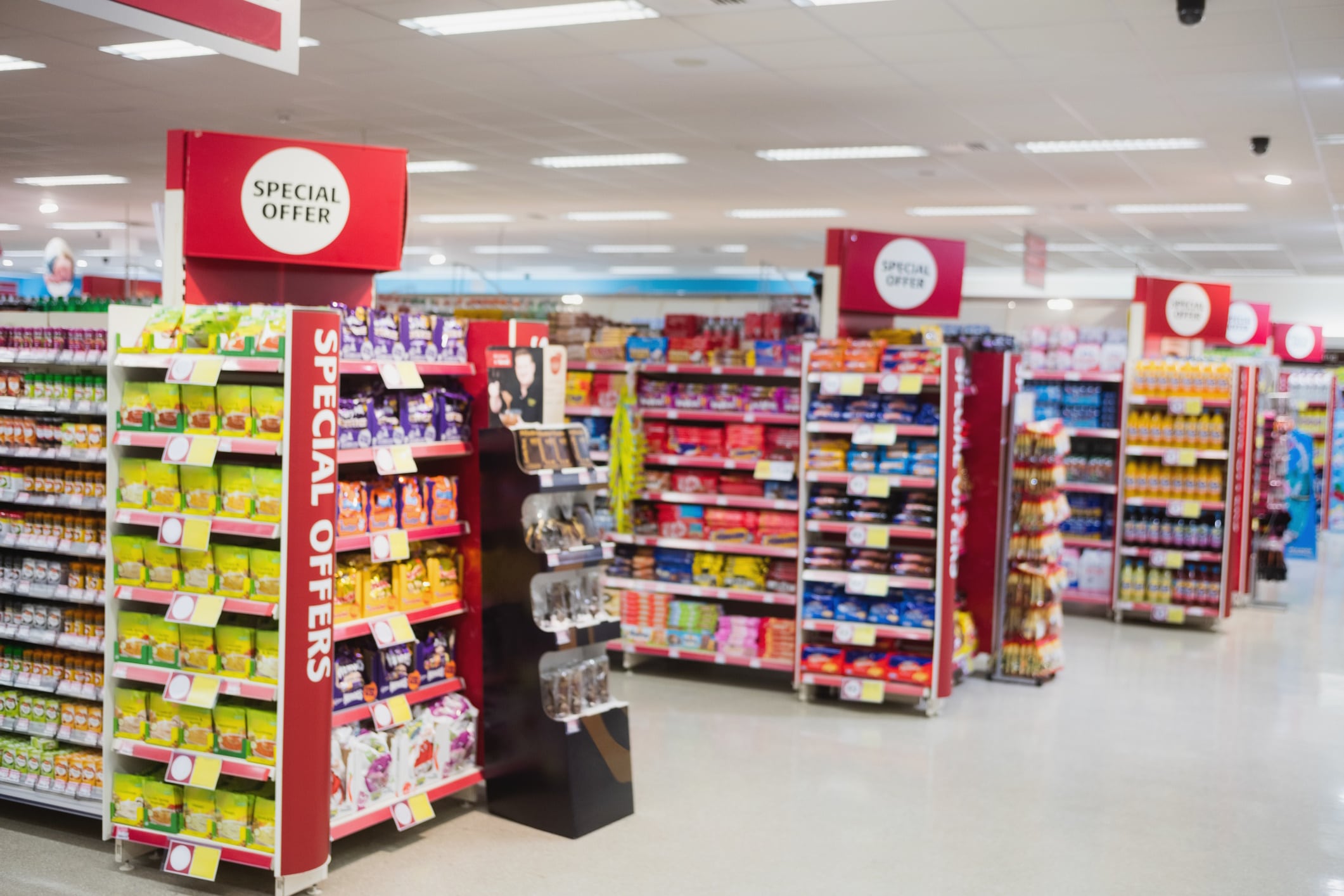 Aisle end promotions