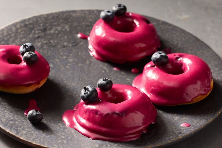 Donut Daddy Blueberry donuts