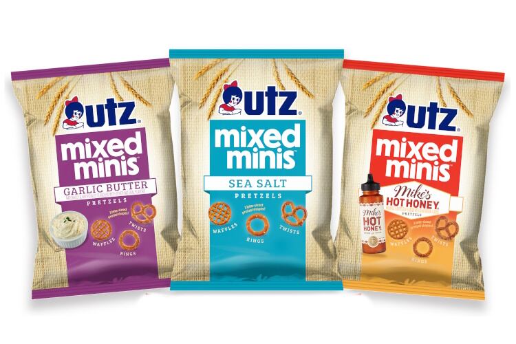 Utz unveils Mixed Mini Pretzels