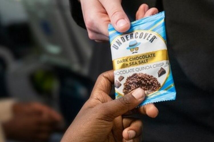United Airlines' snack offerings