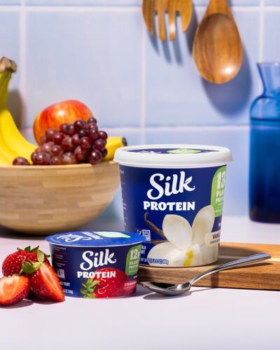 Silk Protein Yogurt and Silk Protein Shakes