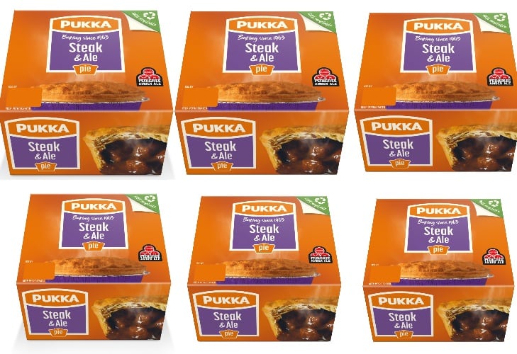 Pukka rolls out Steak & Ale recipe for British Pie Week
