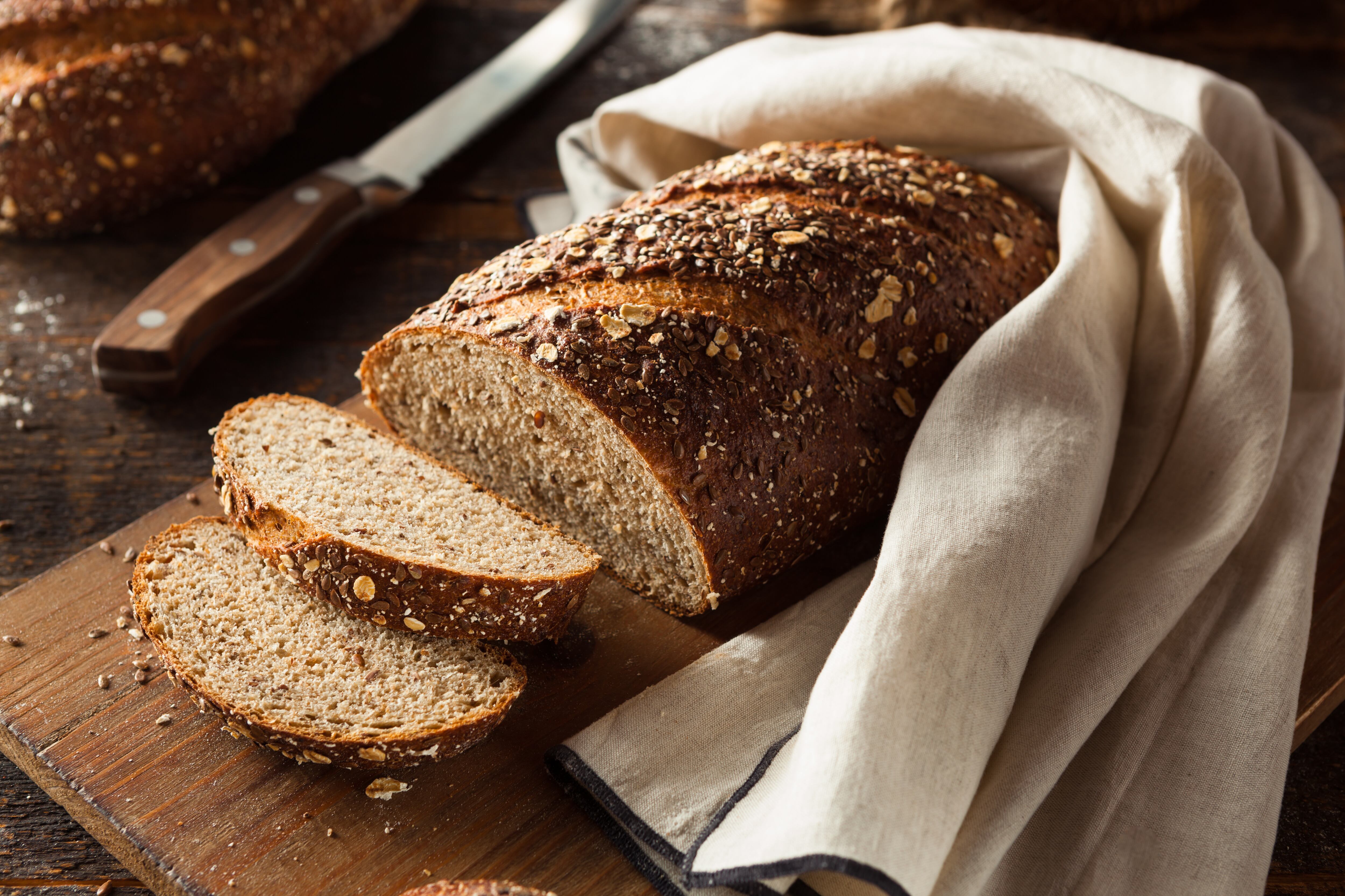 Whole Wheat Bread Ready to Eat