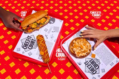 Cheez-It rebuilds the mall food court