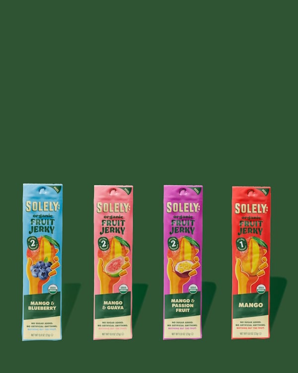 Solely fruit jerky