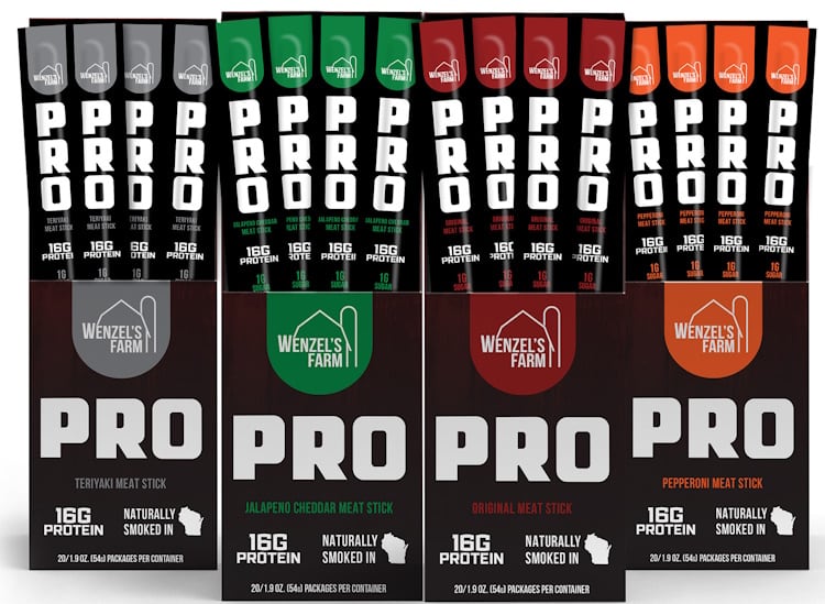 Wenzel’s Farm PRO Snack Sticks