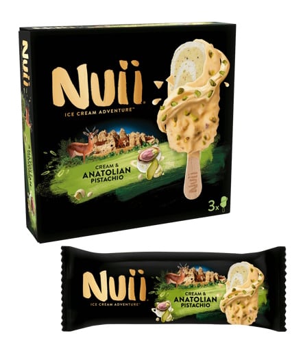 Nuii launched its Cream & Anatolian Pistachio