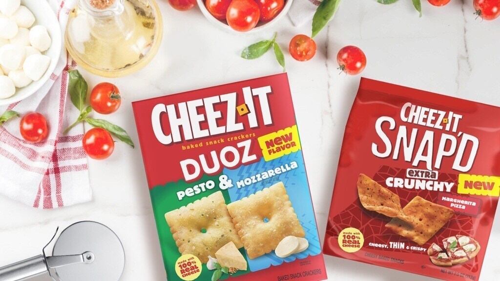 Cheez-It's pizza-inspired SKUs