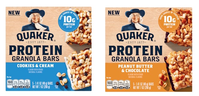 Quaker Protein bars