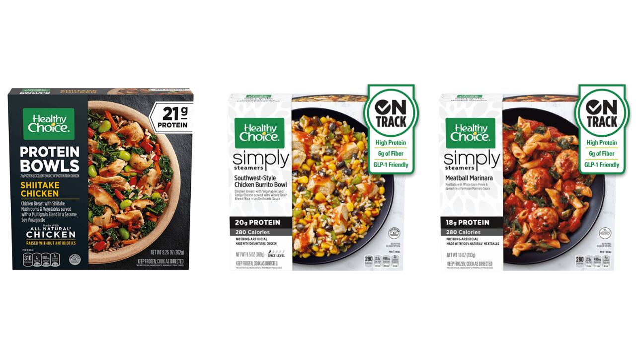 In 2025, Conagra released its “On Track” badge on 26 products within its Healthy Choice Café and Simply portfolios.