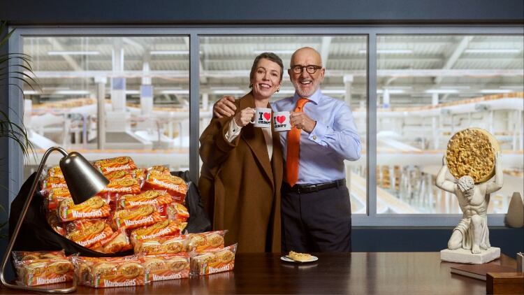 Olivia Colman stars in new Warburtons advert