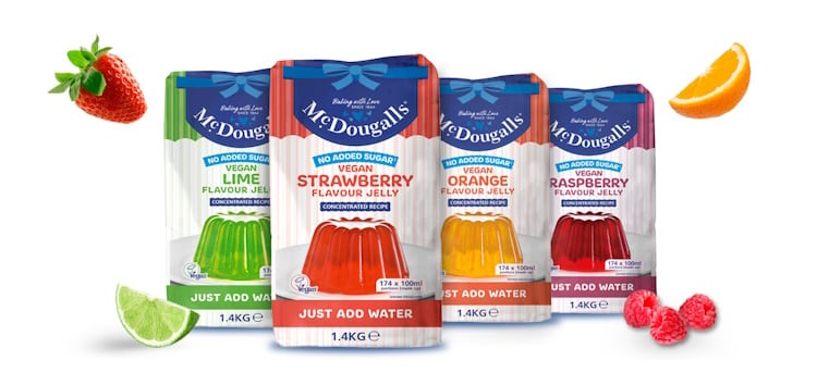 McDougalls No Added Sugar Vegan Jelly