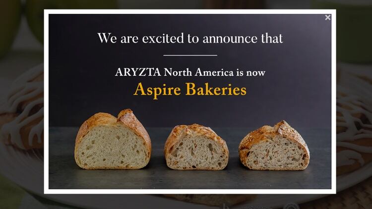 Aryzta becomes Aspire Bakeries to signal its position as a major player