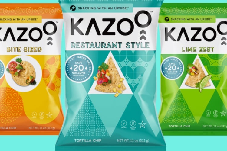 On a mission to save 1 billion gallons of freshwater by 2025: Kazoo launches world’s first water-saving tortilla chip